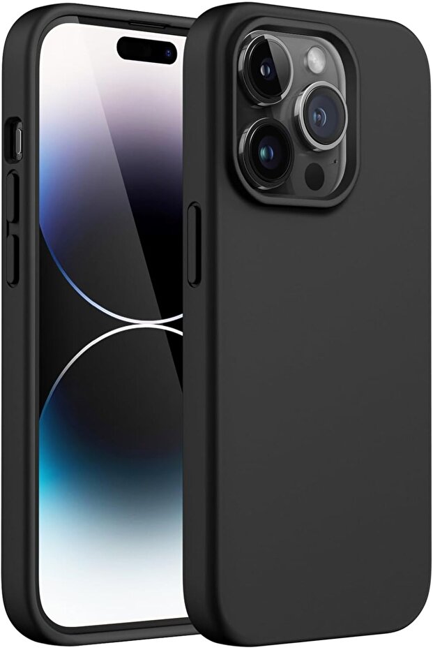 Silicone Case for iPhone 14 Pro Max 6.7-Inch, Silky-Soft Touch Full-Body Protective Phone Cas
