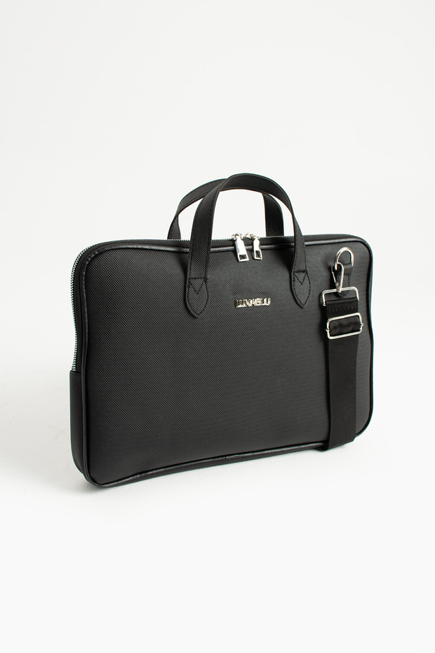 LUNABLU 13-14" Inç Su Geçirmez Kumaş Özellikli Macbook Air-Pro Evrak Bilgisayar Notebook Laptop Çantası