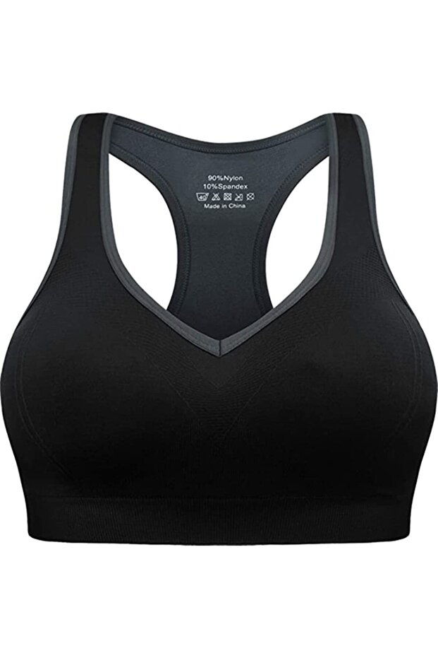 Sports Bra for Women, Removable Pad Seamless Bra for Yoga Gym Training Running Workout Fitness