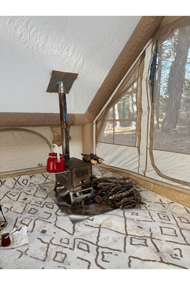 6 Kişilik Şişme Kamp Çadırı - 3