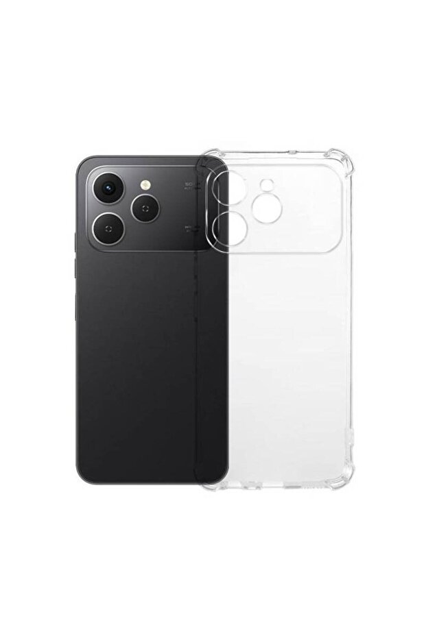 حافظة شفافة متوافقة مع Tecno Spark 40 - 1