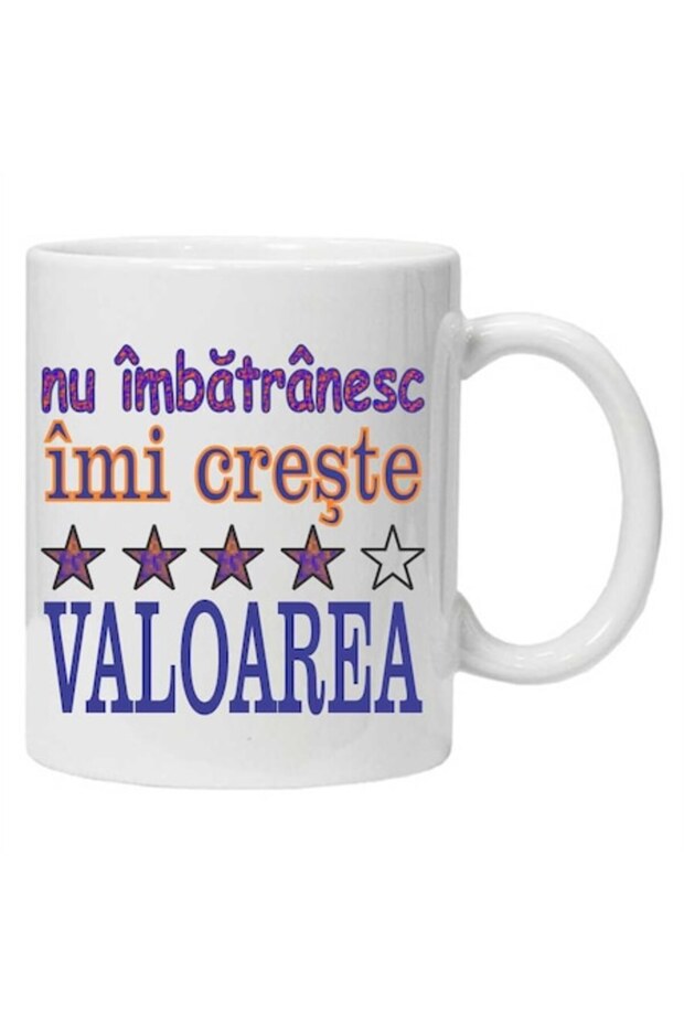 Personalized mug with text "I'm not getting older, I'm increasing in value", CRD PRINT, 330ml, white - 1