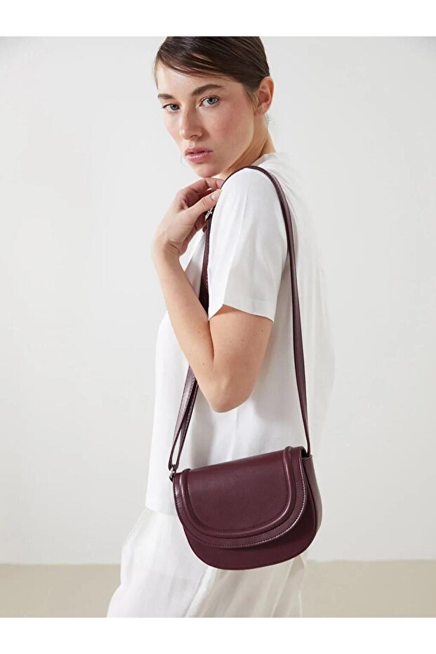 Leather Look Women's Shoulder Bag (W5)