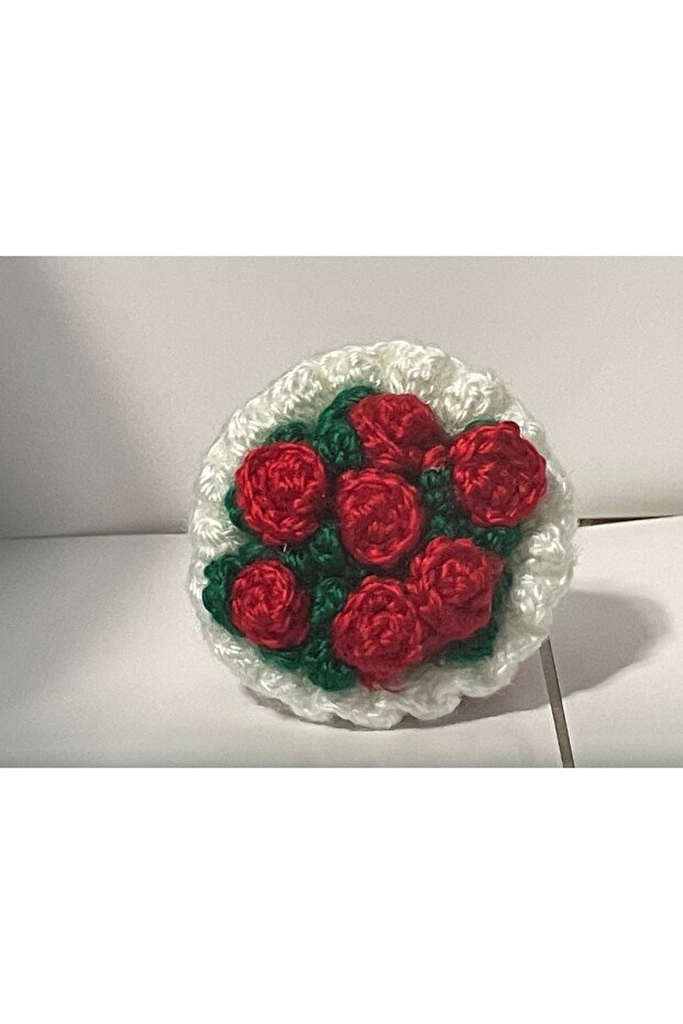 Keychain Flower Pattern Gift Hand Sewing