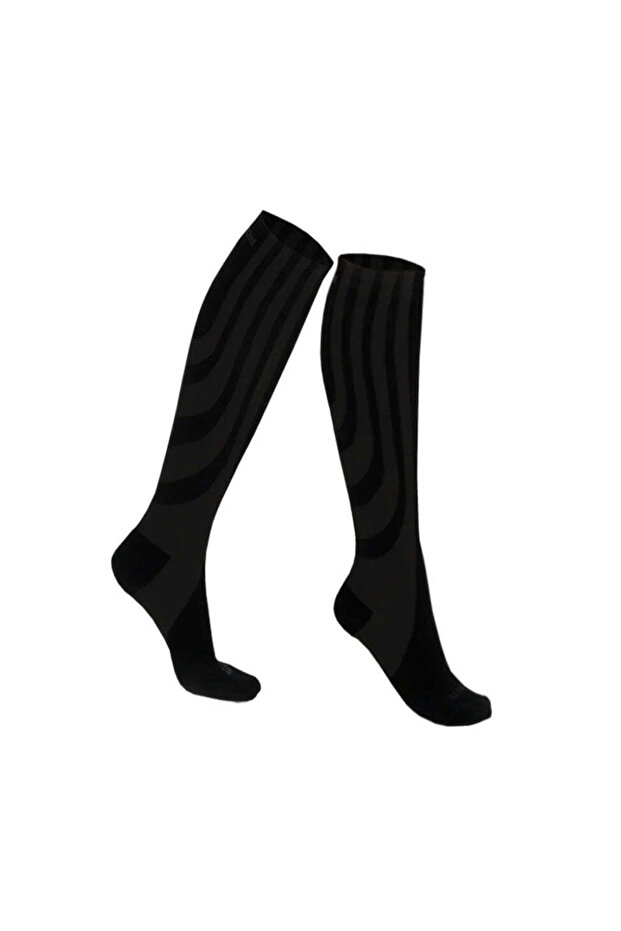 Patented Active Compression Socks - Black - 6