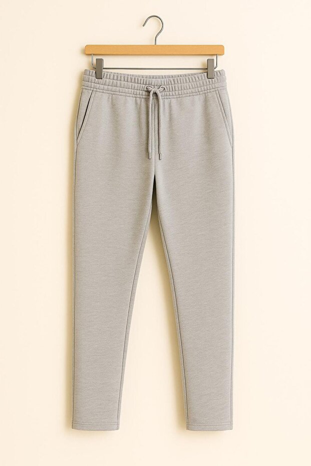 Men's Straight Leg Relaxed Fit Premium Combed Cotton Fabric Sweatpants