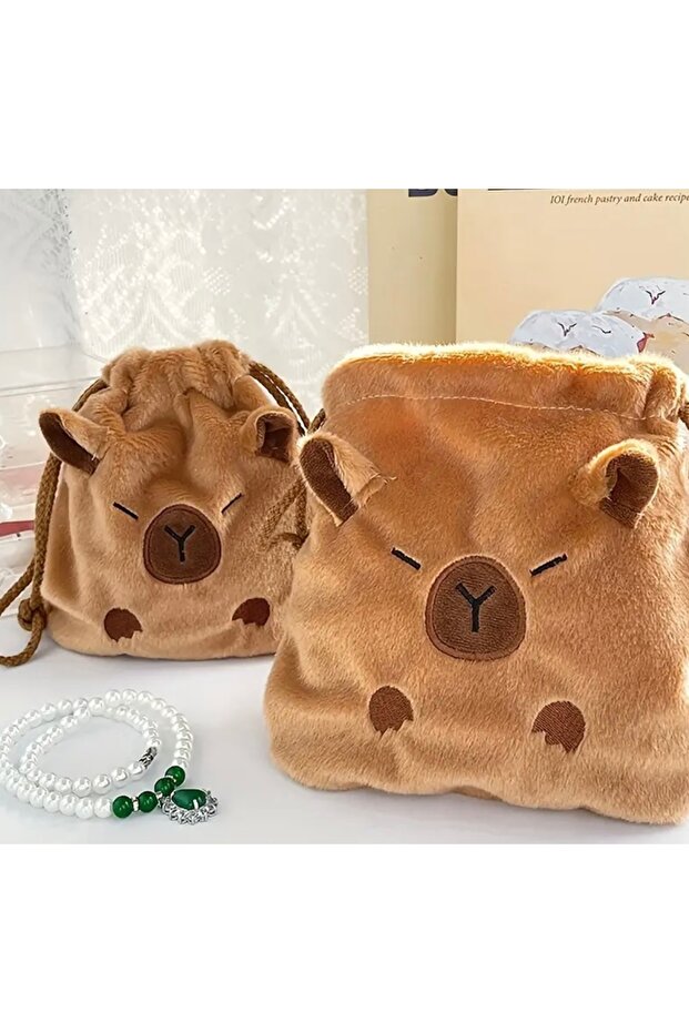 Sevimli Kapibara Çapraz Çanta - 2