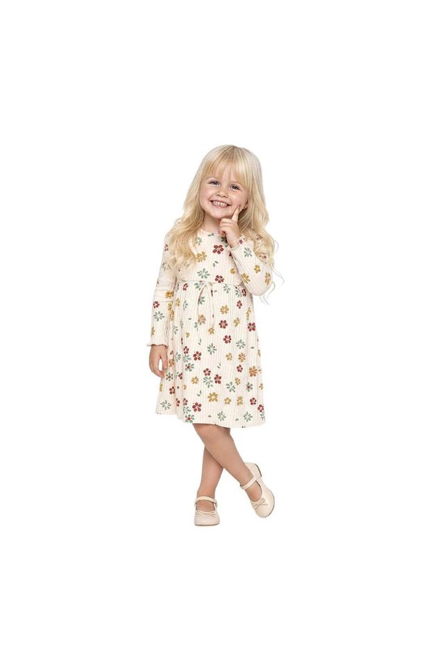 Flower Dress 2/5 Years Old Comfortable to Wear