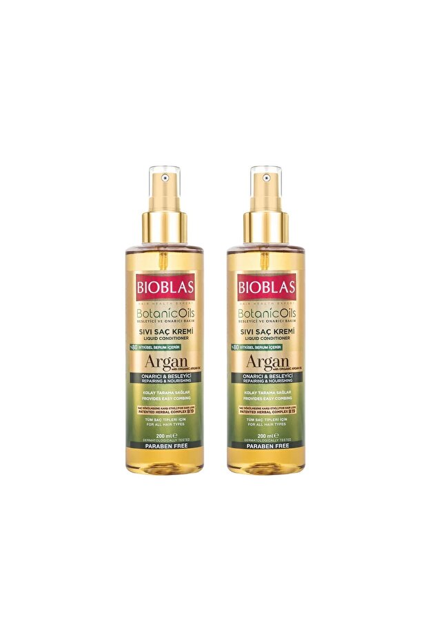 Liquid Conditioner Argan 200 ml X 2 Pieces