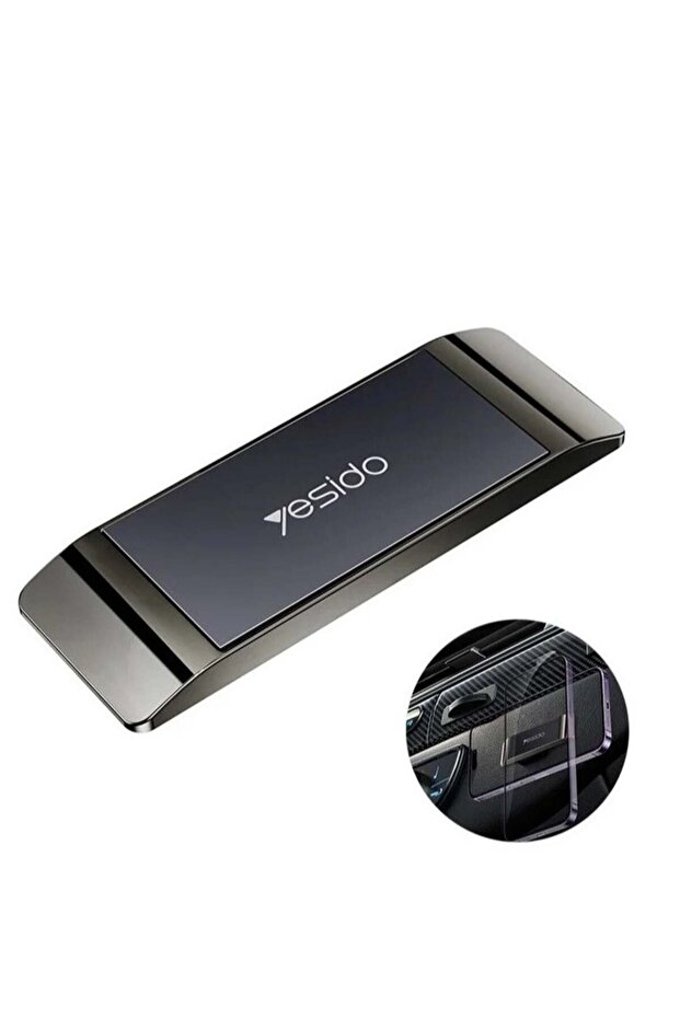 C151 Magnetic Car Phone Holder Stand Adhesive Zinc Alloy Cellphone Bracket