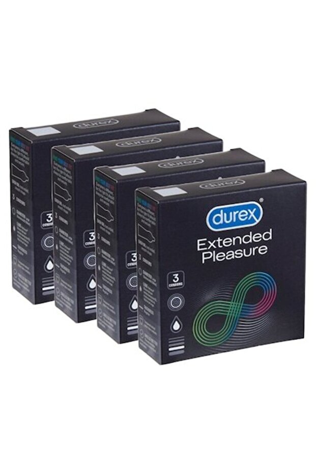 Set 4 x Prezervative Extended Pleasure 3/Set