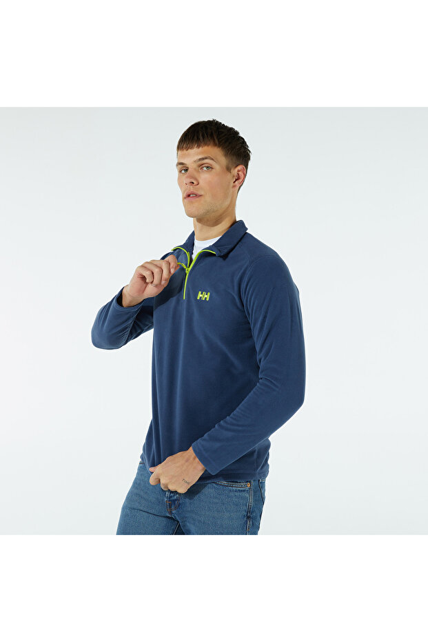 Mount Erkek Mavi Polar Sweatshirt - 5