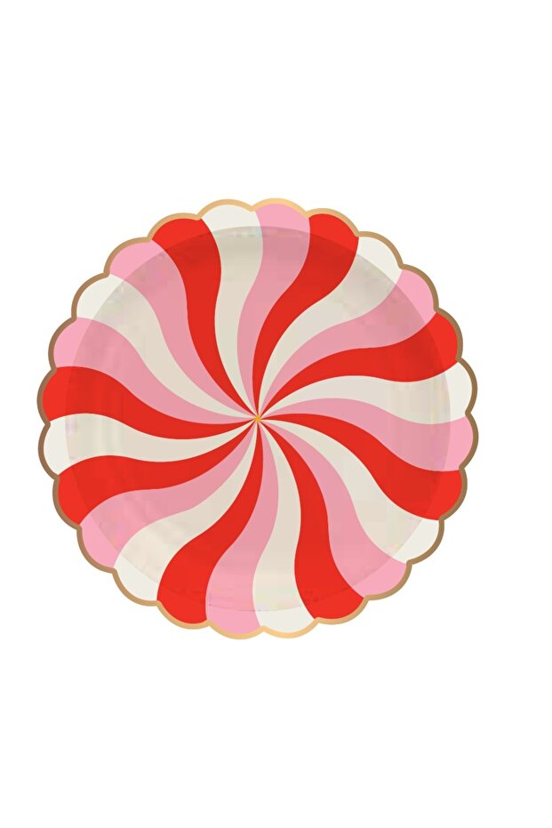 Candy Paper Plates 8pcs/Pack