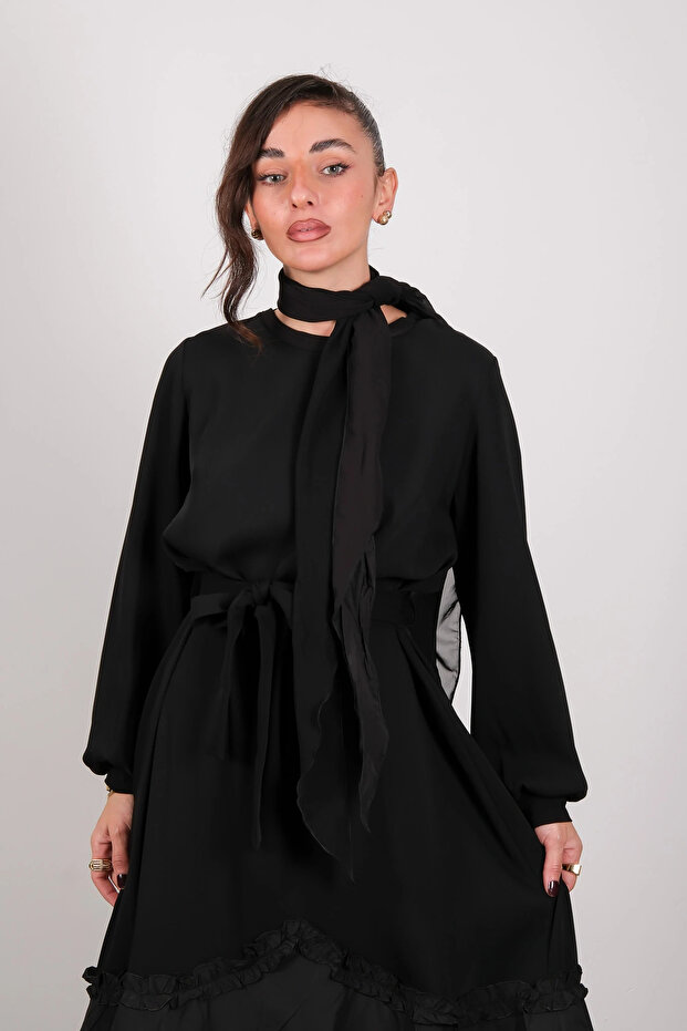 38826 MİSSWHENCE ELBİSE - 4