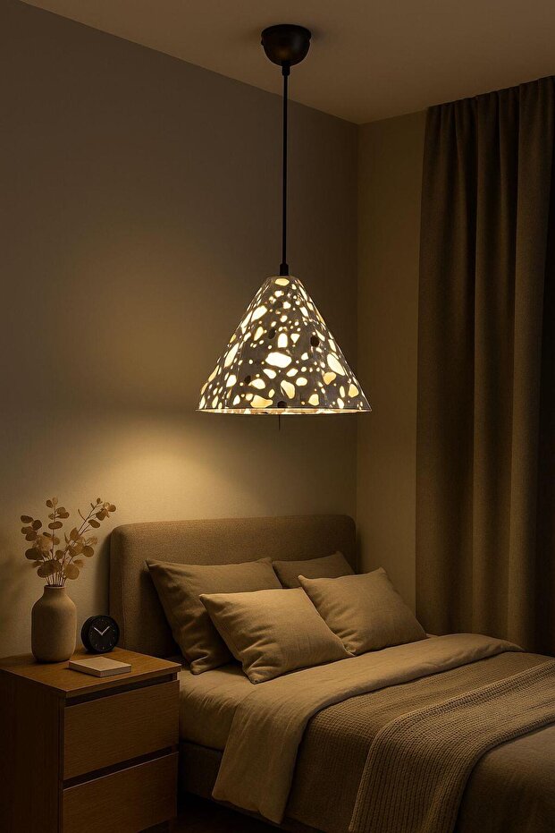 BOHEM AVİZE MOZAİK TEKLİ 25 CM - 1