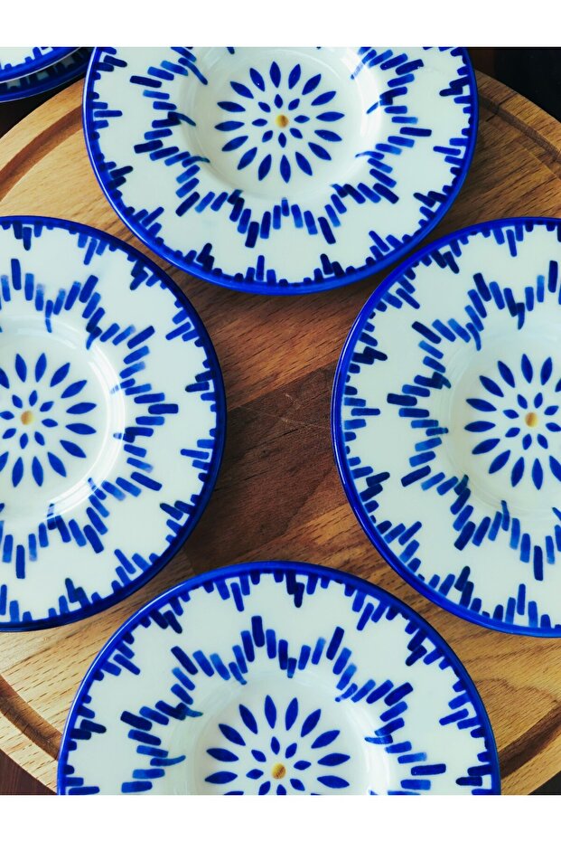 Luxe Mixte 6'lı Çay Tabağı Seti - 3