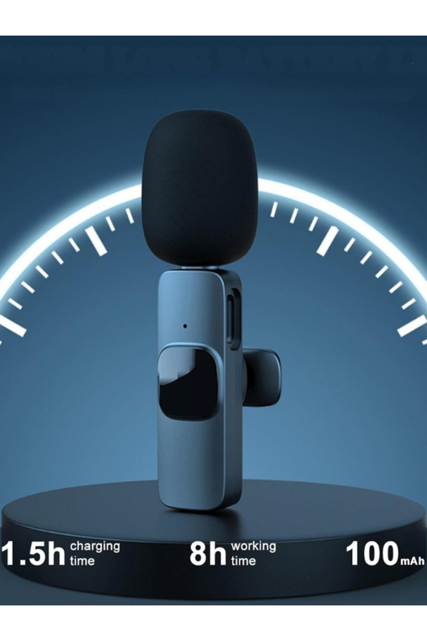Type-c Ikili Kablosuz Mikrofon - 2