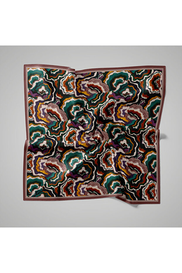 Naturel Eşarp | Ebru - 2