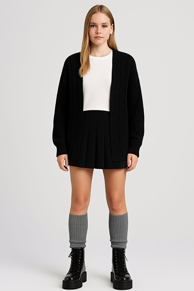 3 Çift Basic Kalın Pamuk Karışımlı Tozluk - 3