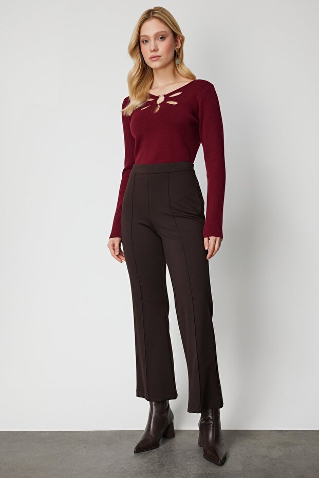 Çimalı İspanyol Paça Pantolon - 1