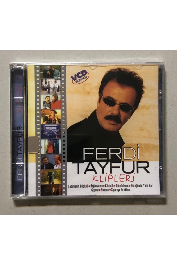 Ferdi Tayfur Clips Vcd Cd (Zero Original Period Edition Cd on Gelatin)