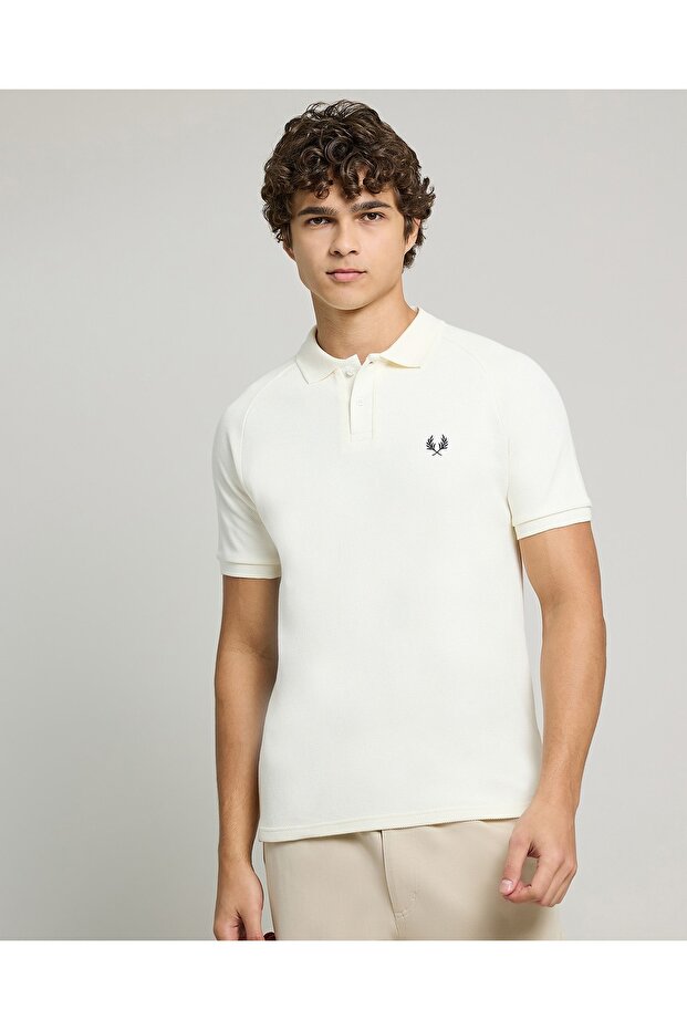 Logo Detail Polo T-Shirt With Short Sleeves