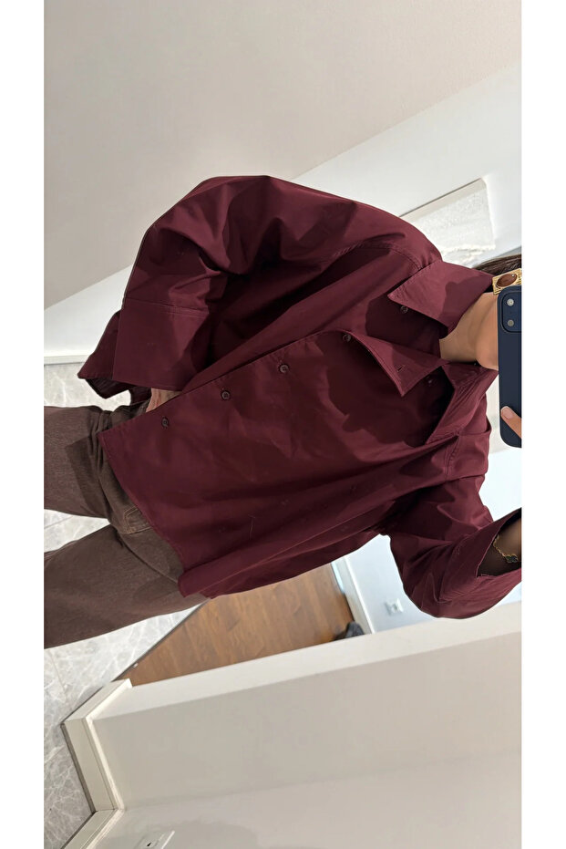 REGLAN POPLİN GÖMLEK - 2