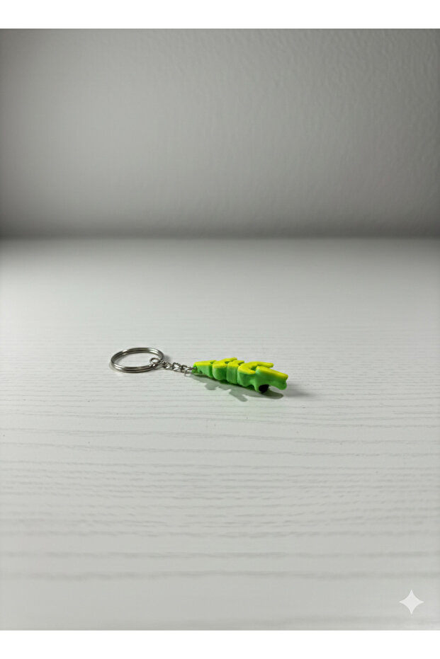Animated Crocodile Keychain - 3