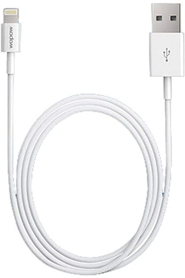 كابل شحن ونقل بيانات USB Lightning لأجهزة iPhone 6/6s/7 Plus - 1 متر