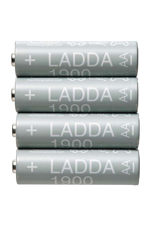 Rechargeable Batteries – AA 1.2V | HR06 – 1900 mAh (4-pack)