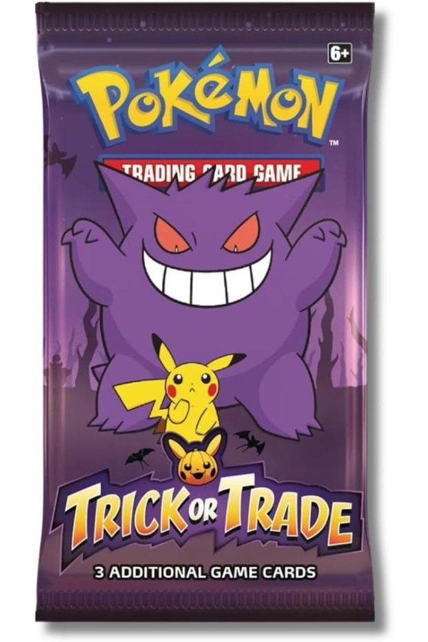 Pokemon 2023 Trick or Trade Gengar & Pikachu | Mini Booster Pack