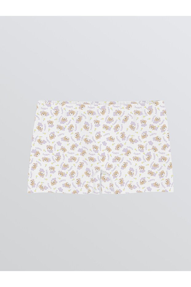 Vizyon New Season Printed Girls' Boxer