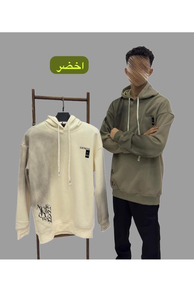 هودي اوفر سايز مبطن للجنسين