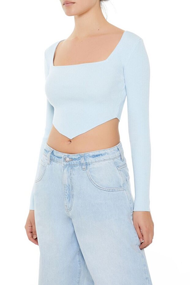 Ribanalı Crop Kazak - 1