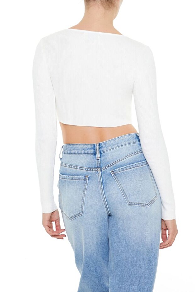 Ribanalı Crop Kazak - 3