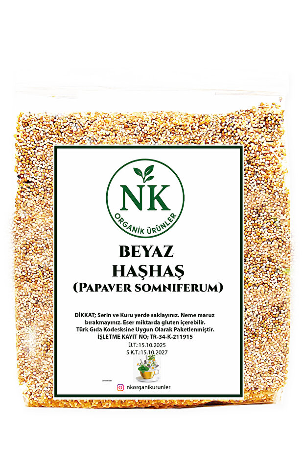 Poppy Seeds White 50Gr