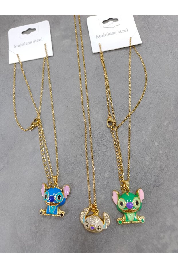 STİÇ ÇELİK KOLYE - 3