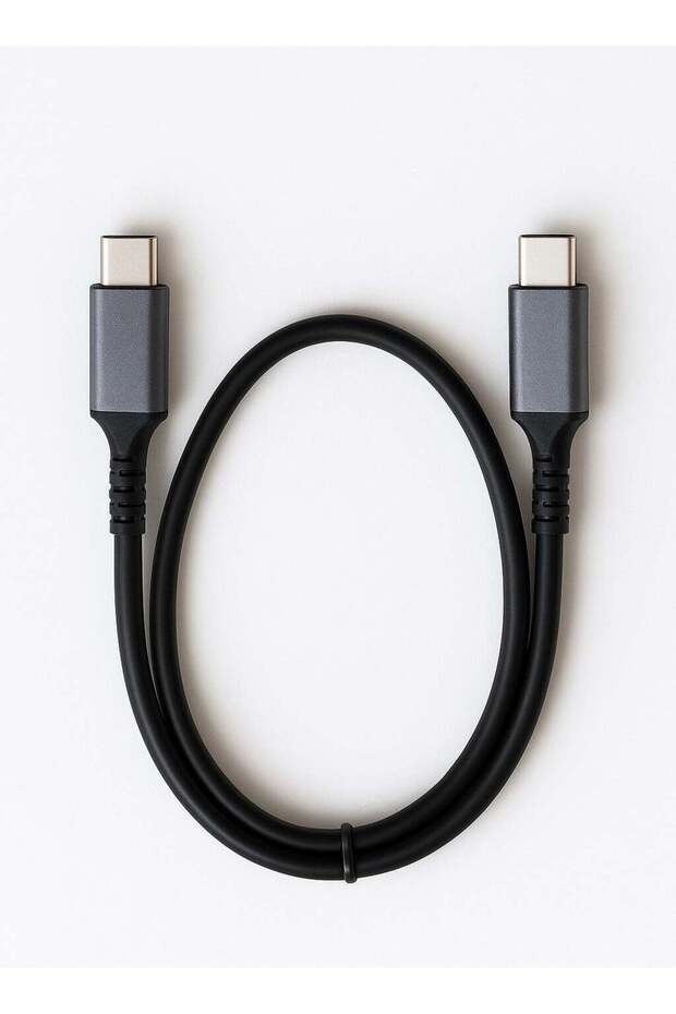 كابل من النوع C إلى النوع C (1 متر) - غلاف معدني USB 3.1 بقوة 100 وات