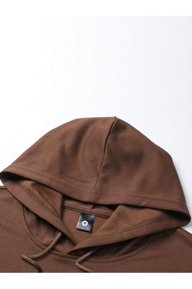 5-Li Ünisex Kapüşonlu Oversize Sweatshirt - 6