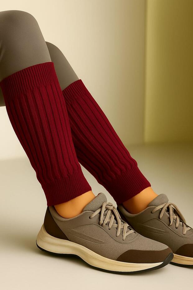 3 Çift Basic Kalın Pamuk Karışımlı Tozluk - 3