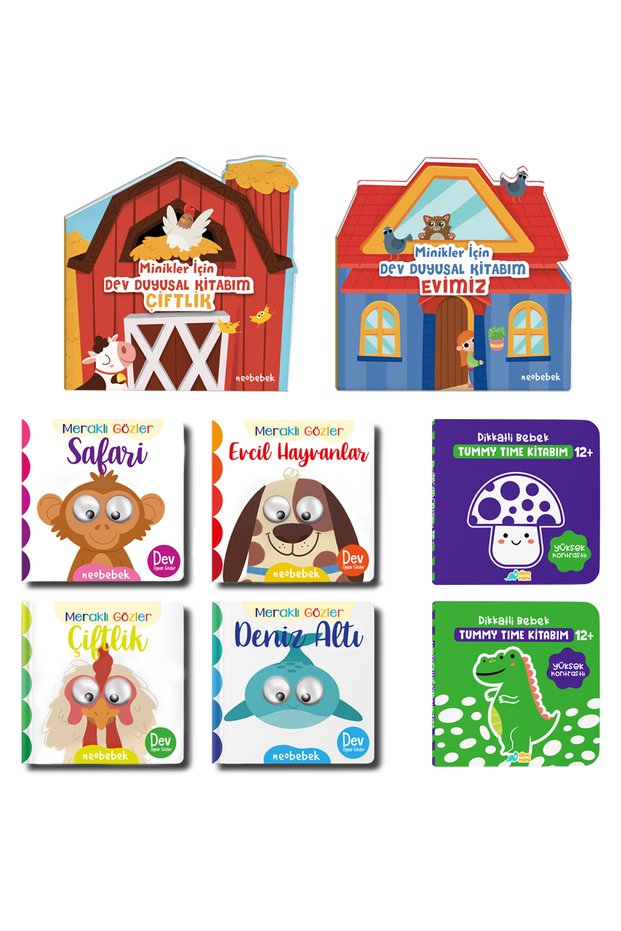 1 Yaş Süper Set (8 Kitap)