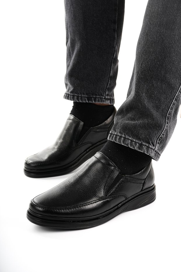 Men's Inner Outer Genuine Leather Full Orthopedic Anatomical Daily Casual Men's Shoes