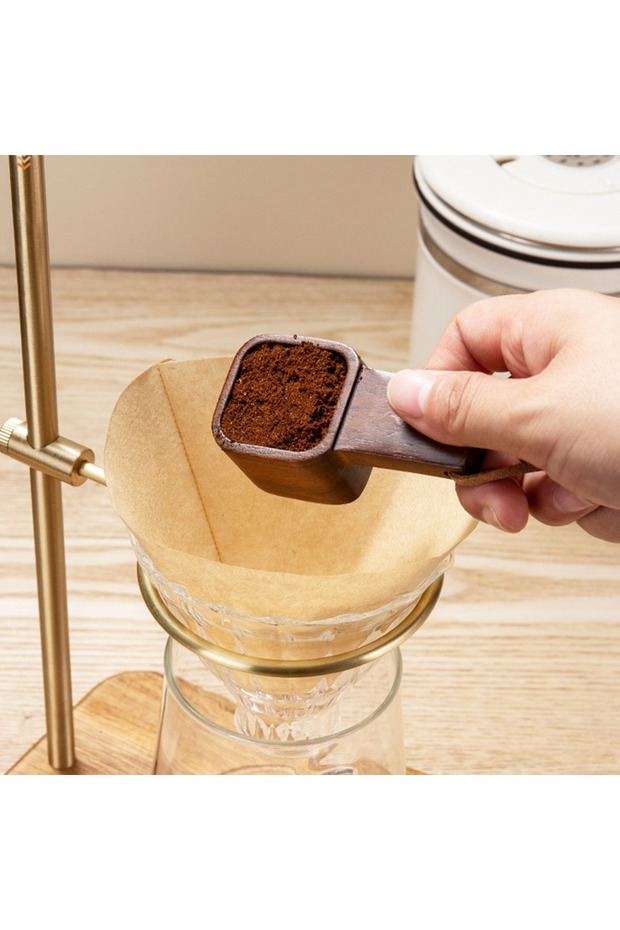 ملعقة قهوة من الخشب الصلب - 2