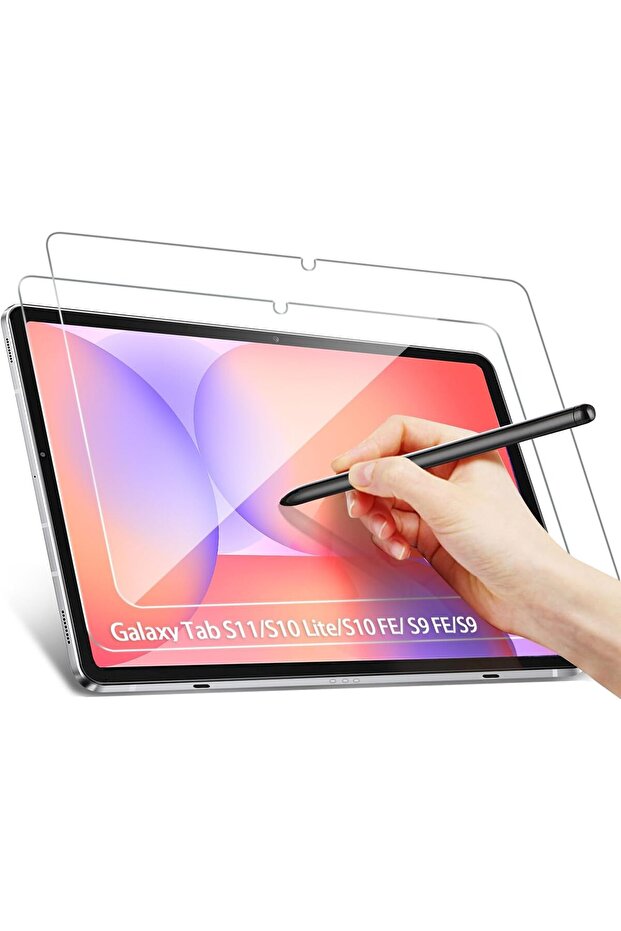 2-Pack Tempered Glass Screen Protector for Samsung Galaxy Tab S11/S10 Lite/S10 FE/S9 FE (10.