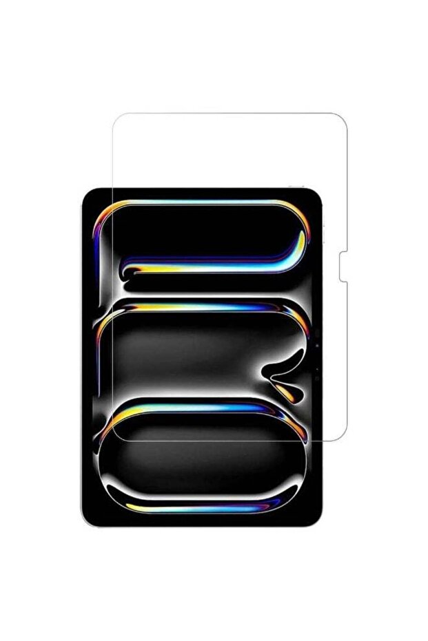 Screen Protector for iPad Pro 11-Inch M5/M4 (2025/2024) - 9H Tempered Glass, 2.5D Round Edge,
