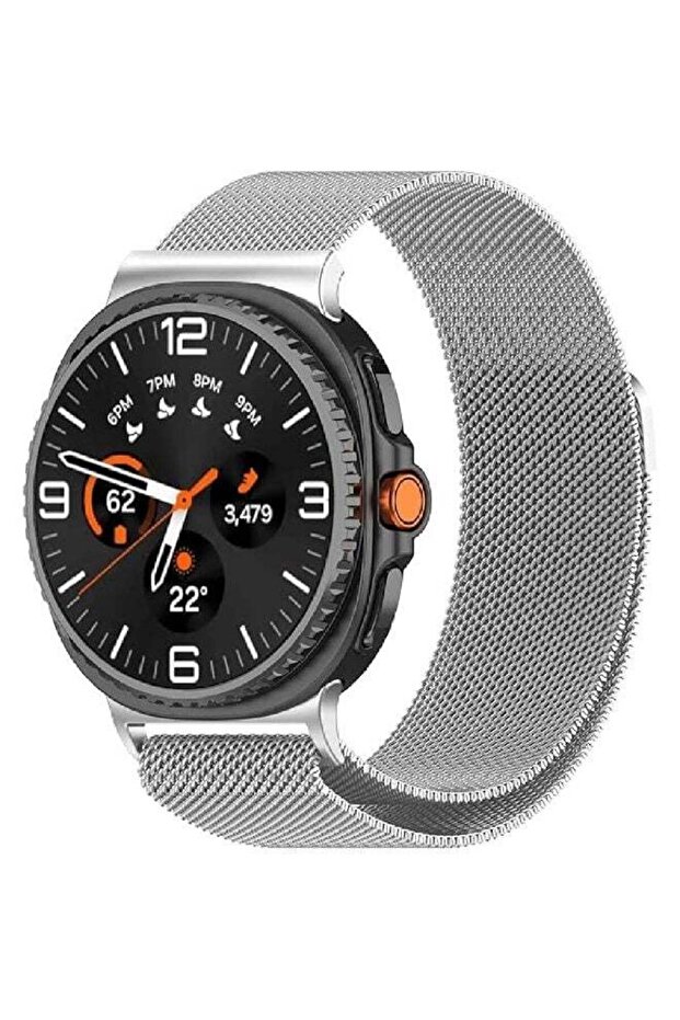 Milanese Band Compatible with Samsung Galaxy Watch 8 Classic/Watch 8 40mm & 44mm - Stainless