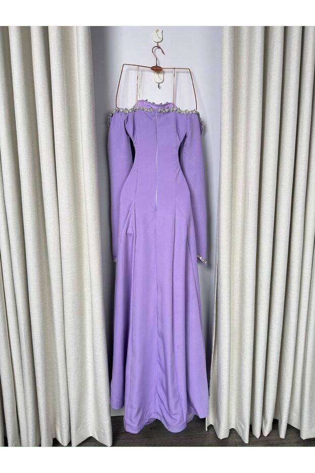 soft flared dress - 5