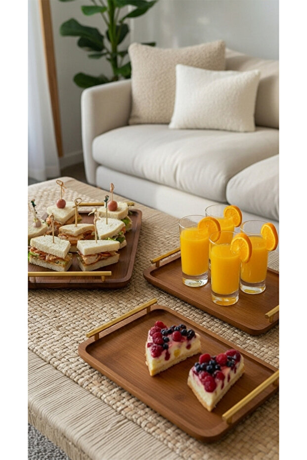 A versatile serving tray set with a perfect design - 3