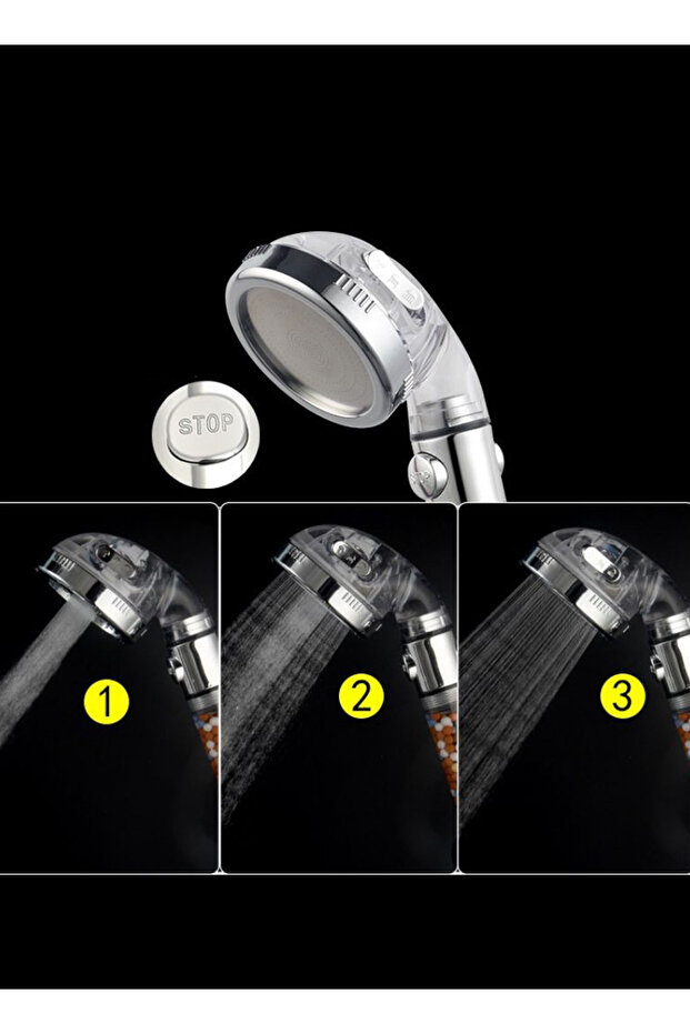 رأس دش بفلتر قطني من البولي بروبيلين - متعدد الوظائف - 3