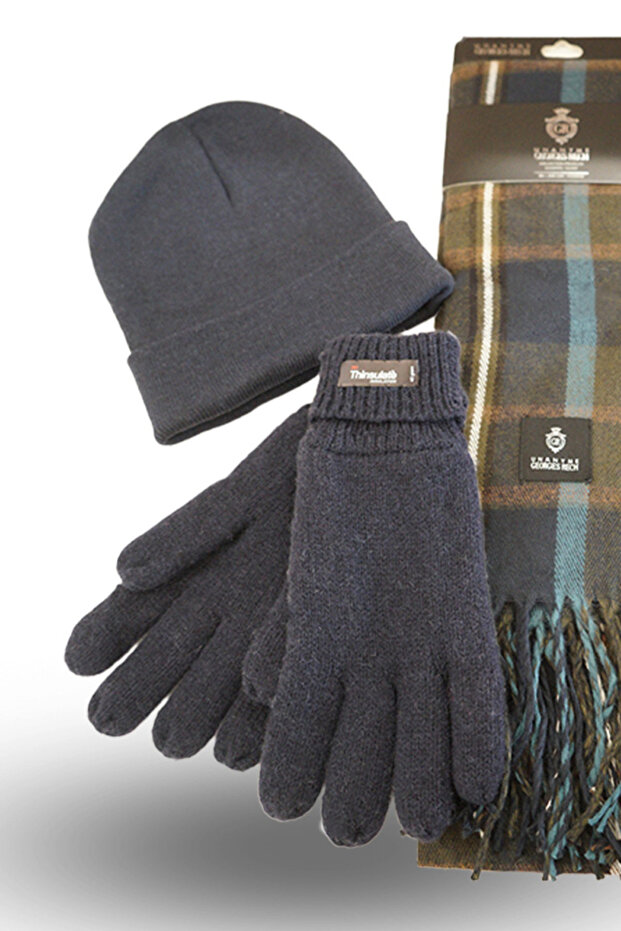 Hat, Scarf, Gloves Set - 2